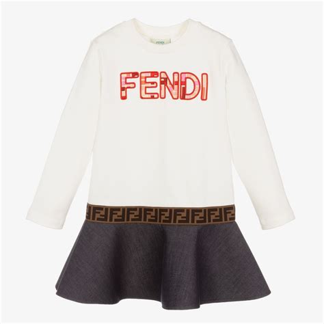 fendi kleid sommer|fendi kids dresses.